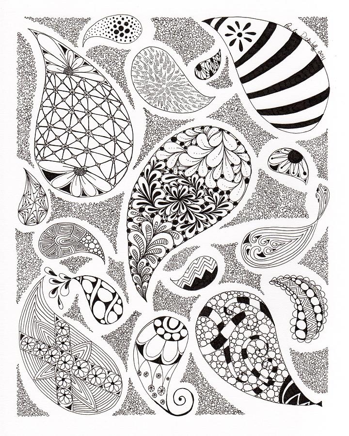 720x900 paisley drawing - Paisley Drawing