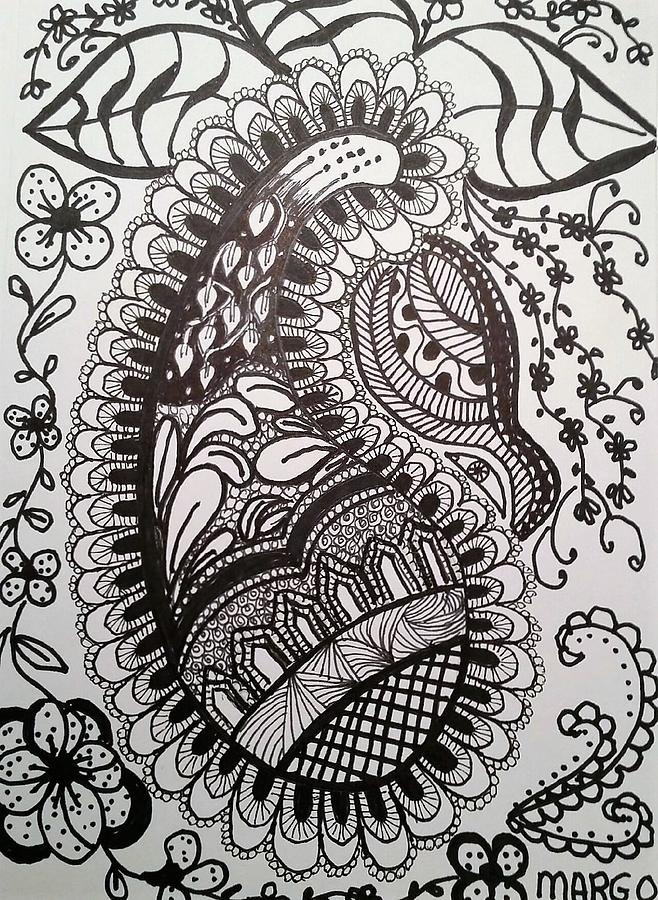 Paisley Drawing at PaintingValley.com | Explore collection of Paisley ...