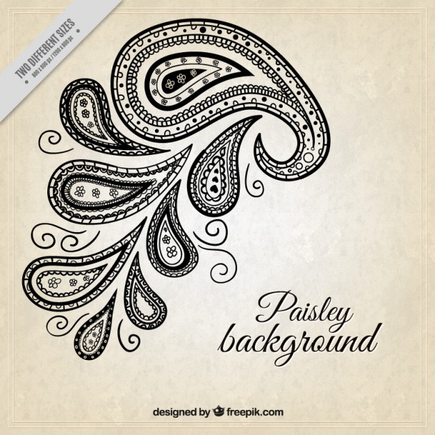 626x626 Paisley Vectors, Photos And Free Download - Paisley Pattern Drawing