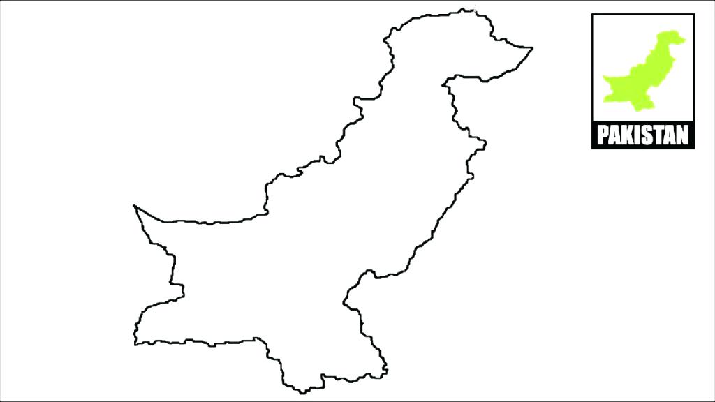 1024x576 Pakistan Flag Coloring - Pakistan Flag Drawing