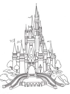236x317 best castle drawing images castle sketch, disney castle - Palace Drawing