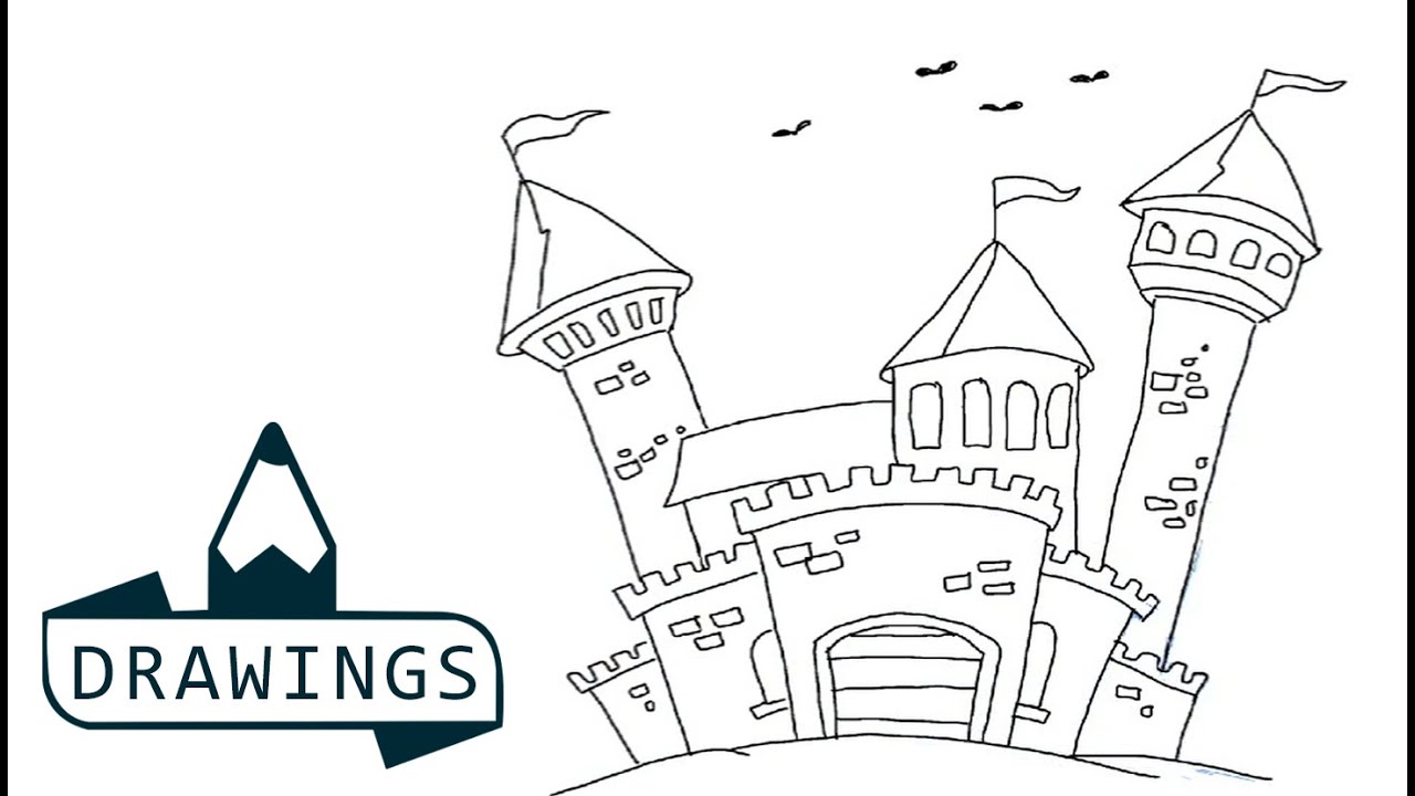 1280x720 speed drawing how to draw a palace - Palace Drawing