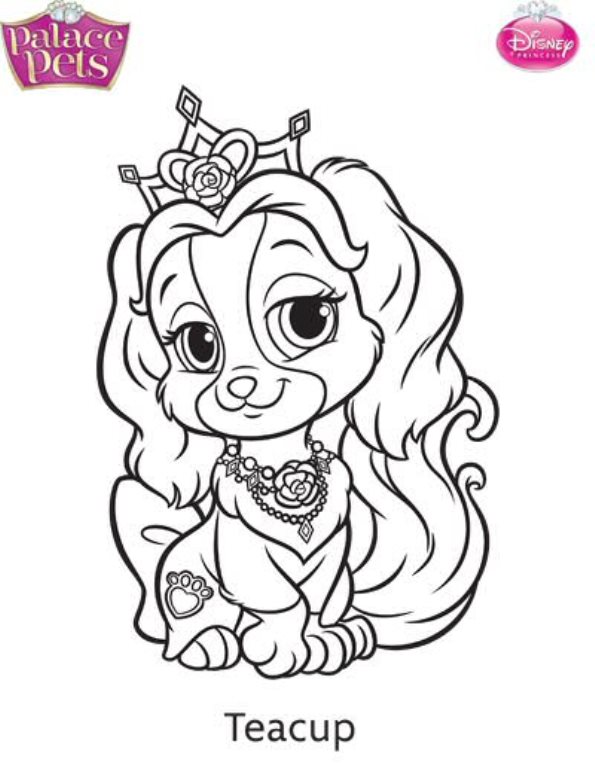 88 Top Coloring Pages Disney Palace Pets , Free HD Download