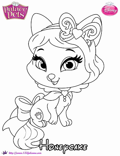 400x517 Palace Pets Disney Pets Coloring Pages - Palace Pets Drawing