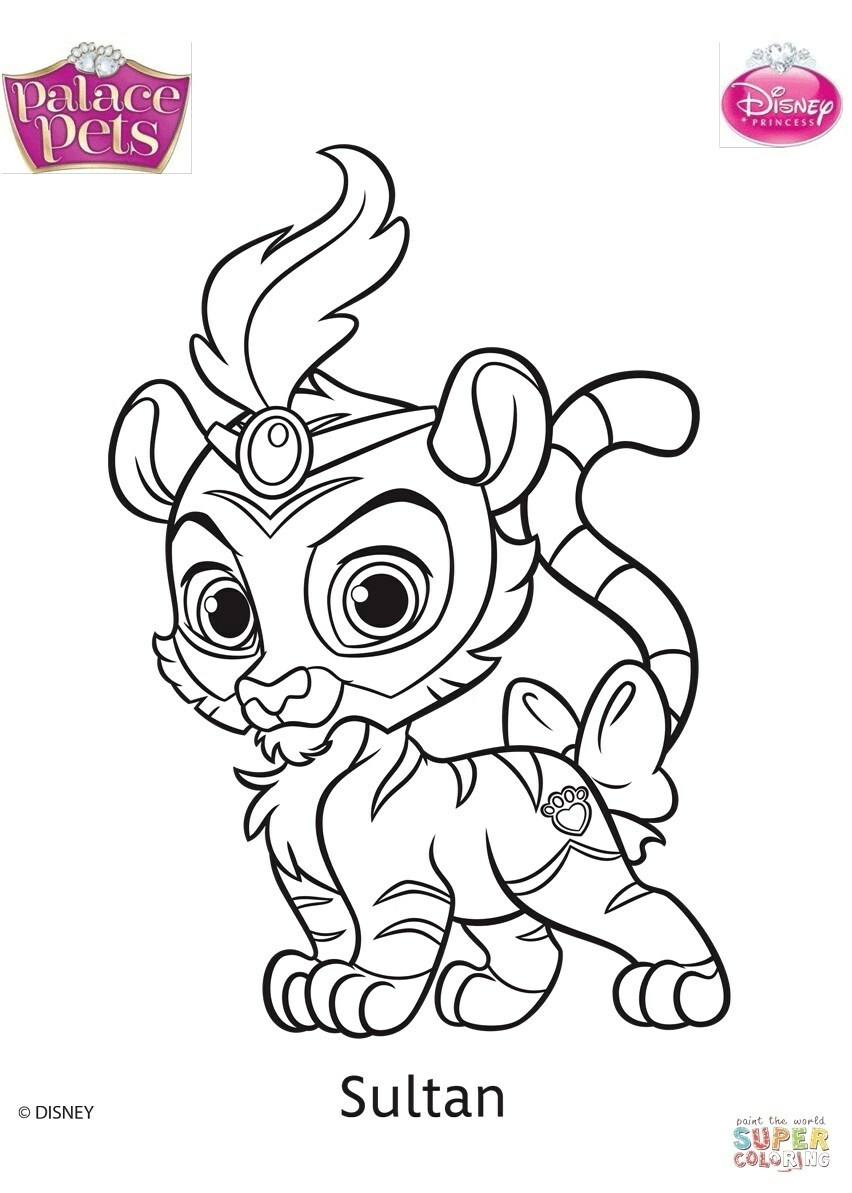 852x1193 Best Palace Pets Coloring Pages Seashell Waggapoultry Club - Palace Pets Drawing