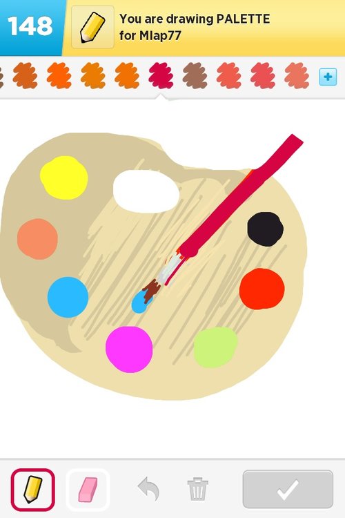 500x750 Palette Drawings - Palette Drawing