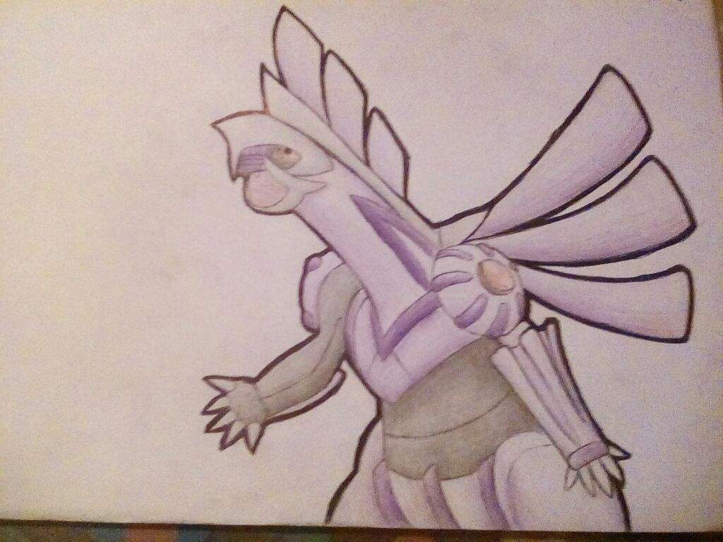 1024x768 Palkia Drawing Amino - Palkia Drawing