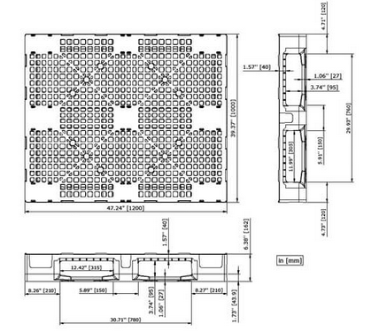 428x375 how to custom built plastic pallets for branding and marketing - Pallet Drawing