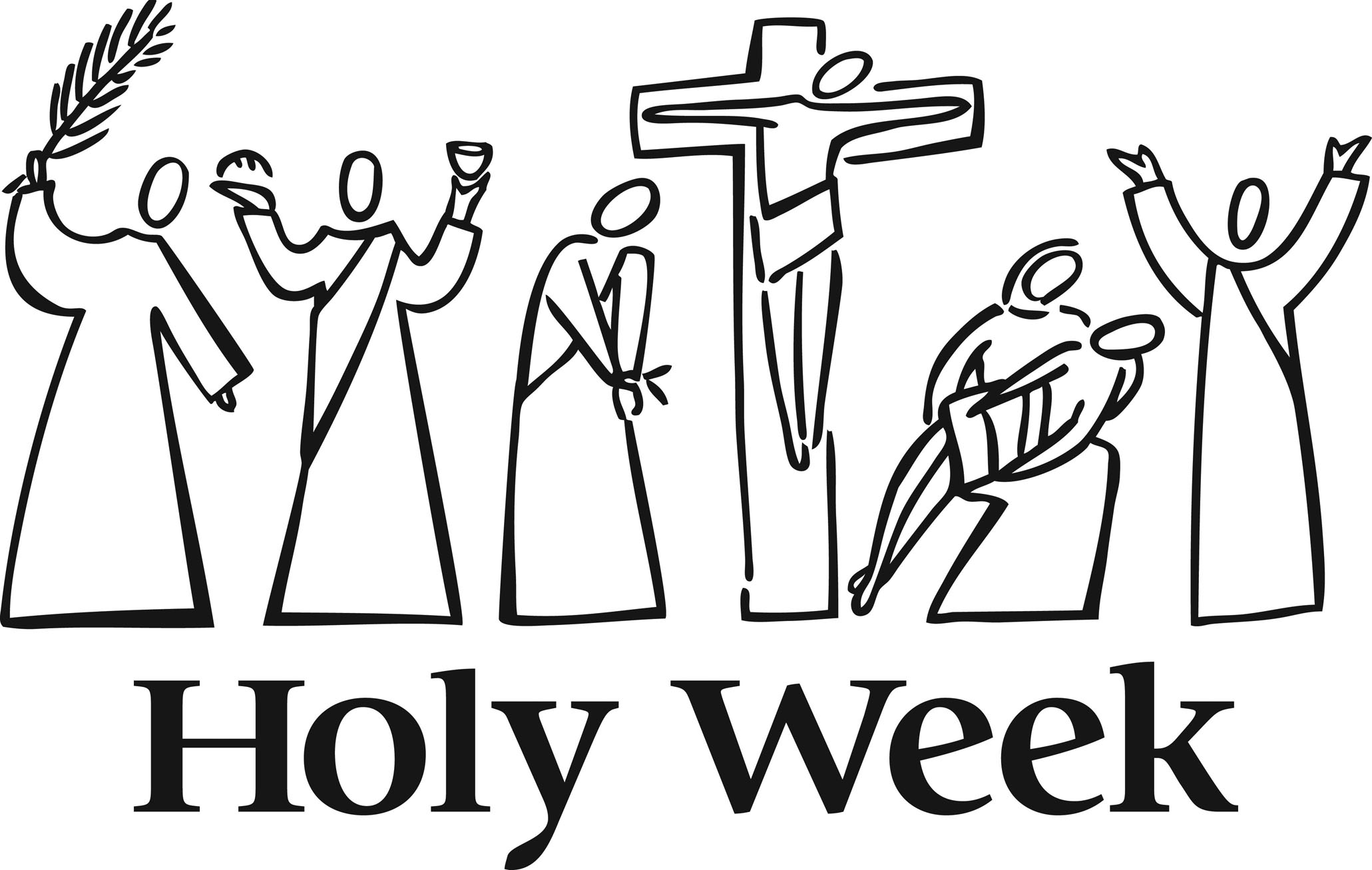 Palm Sunday Drawings