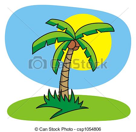 450x437 Huge Collection Of 'palm Tree Cartoon Drawing' Download More Than - Palm Tree Cartoon Drawing