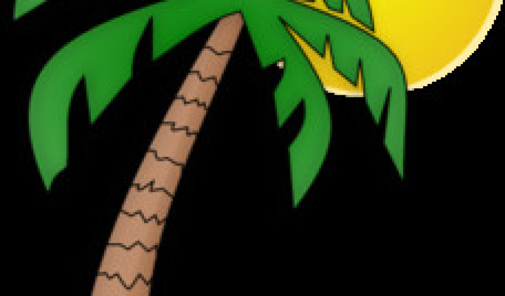 1024x600 Drawing A Cartoon Tree Pics For Cartoon Island With Palm Tree - Palm Tree Cartoon Drawing