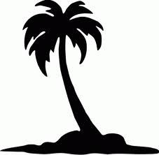 227x222 Palm Tree Drawing - Palm Tree Drawing Step By Step