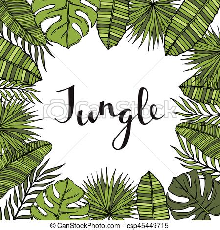 450x470 Palm Tree Leaves Drawing - Palm Tree Leaves Drawing