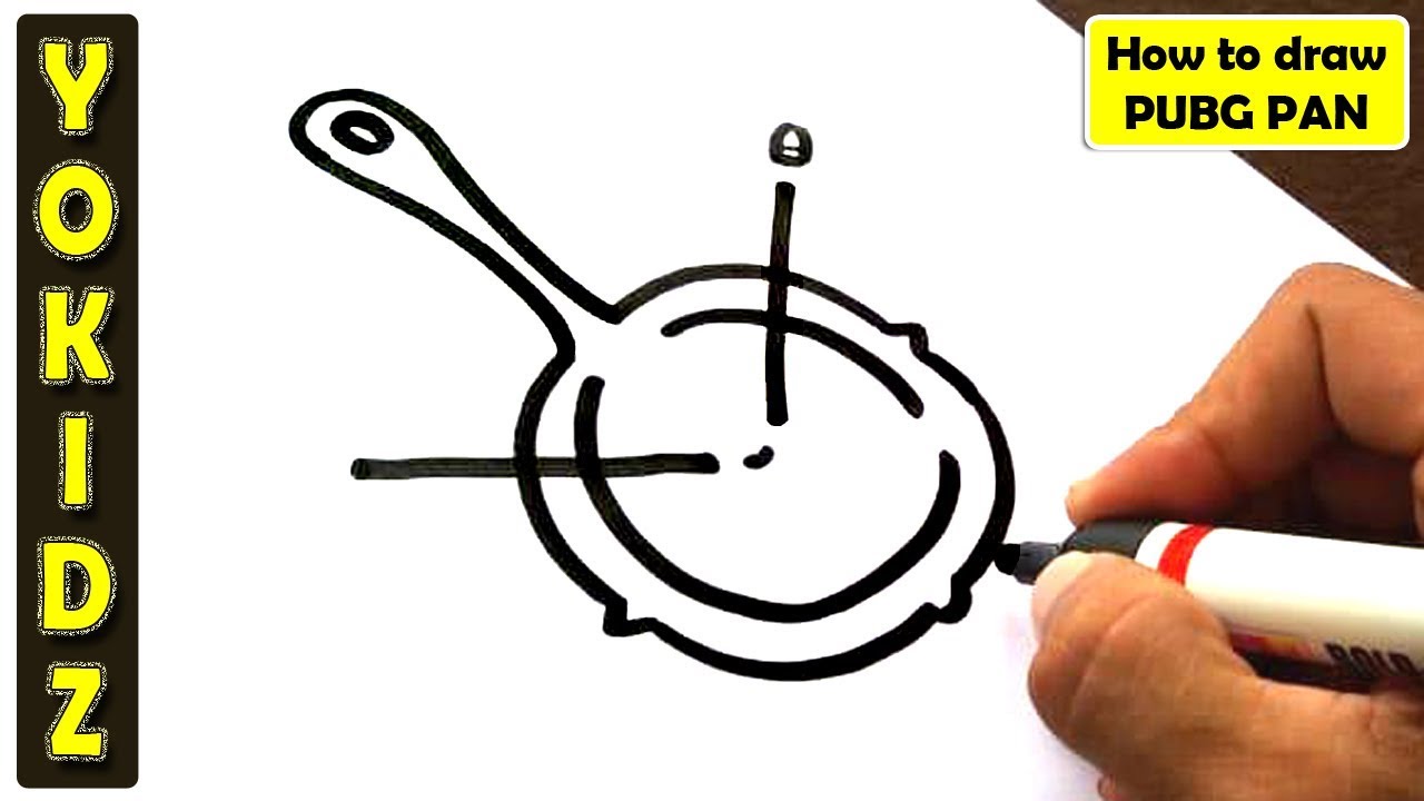 1280x720 how to draw pubg pan - Pan Drawing