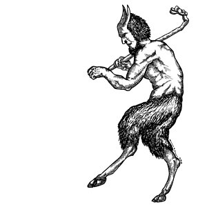300x300 pan satyr drawing - Pan Drawing
