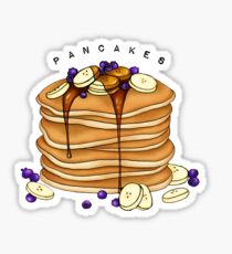 210x230 Pancake Drawing Stickers Redbubble - Pancake Drawing
