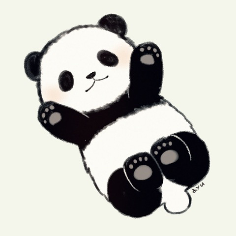 Panda Anime Drawing at PaintingValley.com | Explore collection of Panda ...
