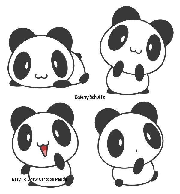 600x646 easy to draw cartoon panda cartoon pandas images pandas wallpaper - Panda Cartoon Drawing