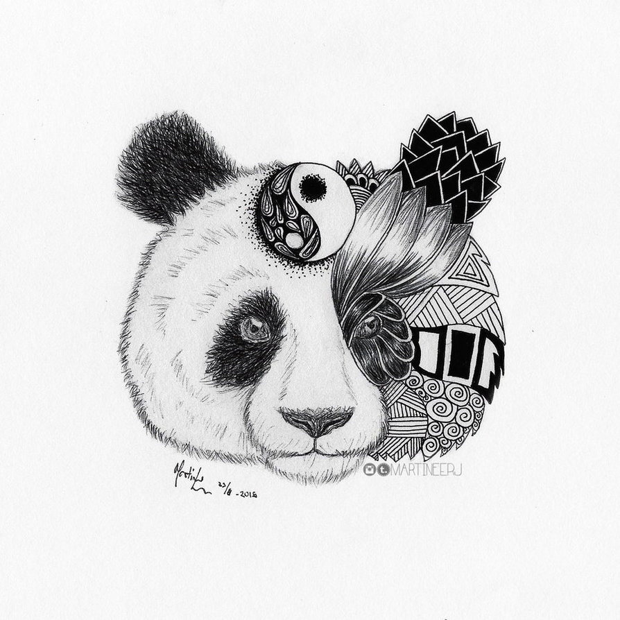 Panda Drawing