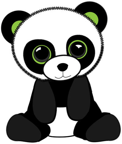 400x471 How To Draw Stuffed Baby Pandas With Easy Step - Panda Drawing Easy