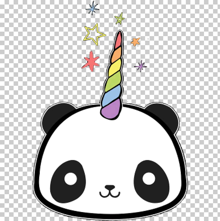 728x734 kavaii drawing pikachu giant panda, cute panda, panda with unicorn - Panda Drawing Images