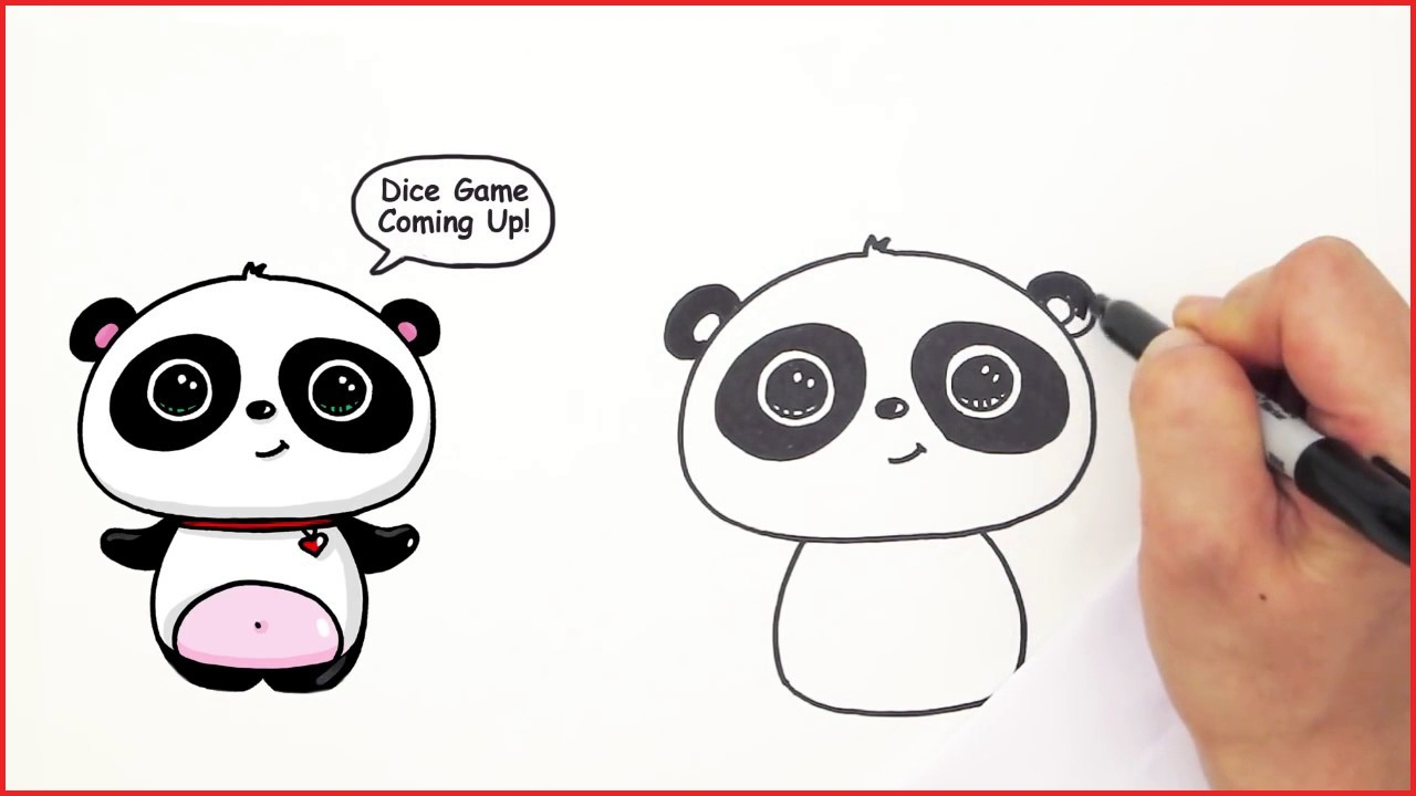 Panda Drawing Step By Step At Paintingvalley Com Explore