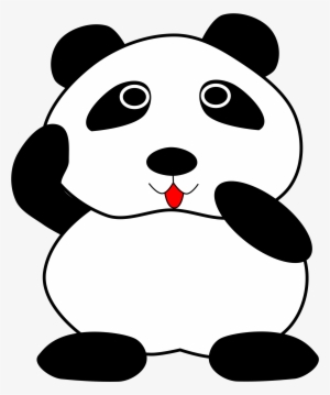 300x359 Panda Head Png Images Png Cliparts Free Download On Seekpng - Panda Head Drawing