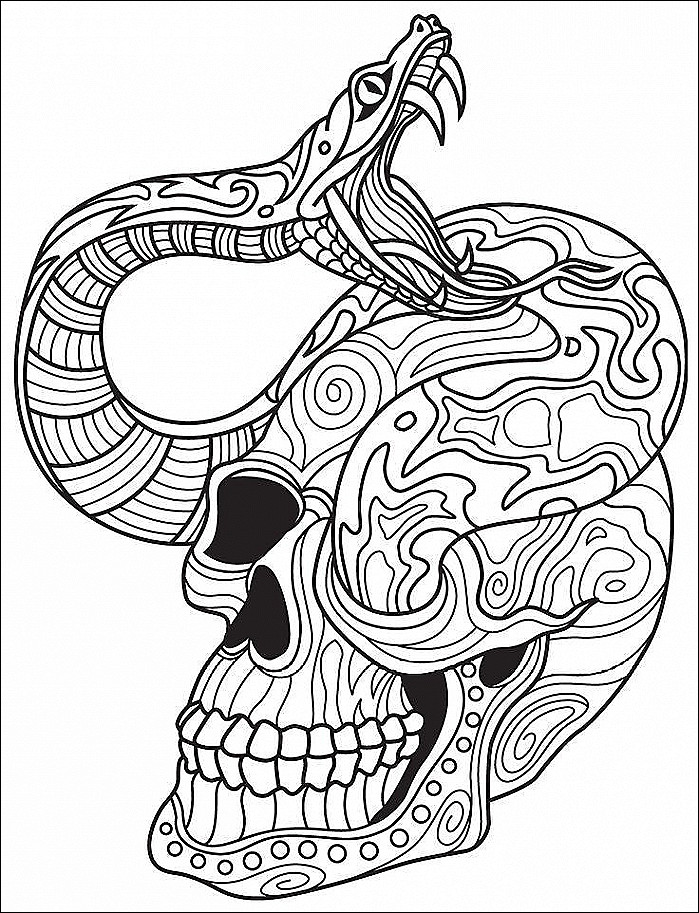 699x913 Girl Sugar Skulls Coloring Pages Printable Panda Skull Drawing - Panda Skull Drawing
