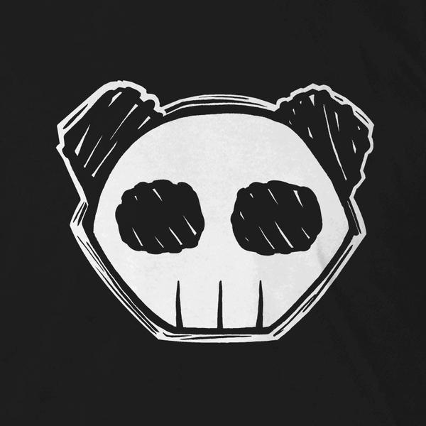 600x600 Skull Panda T Shirt Diplomacy - Panda Skull Drawing