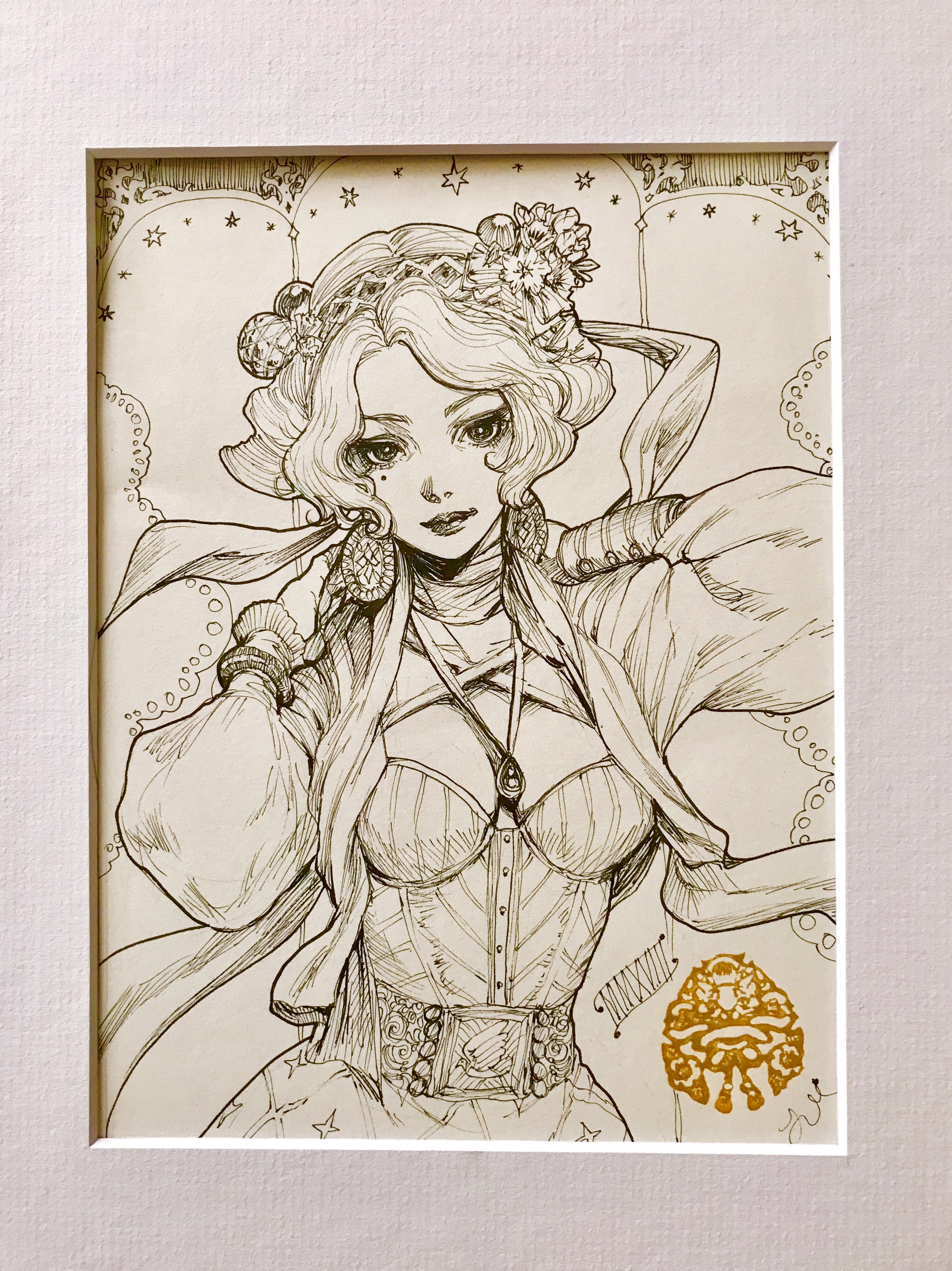 2048x2732 original drawing 'pandora' jasmin darnell online store powered - Pandora Drawing