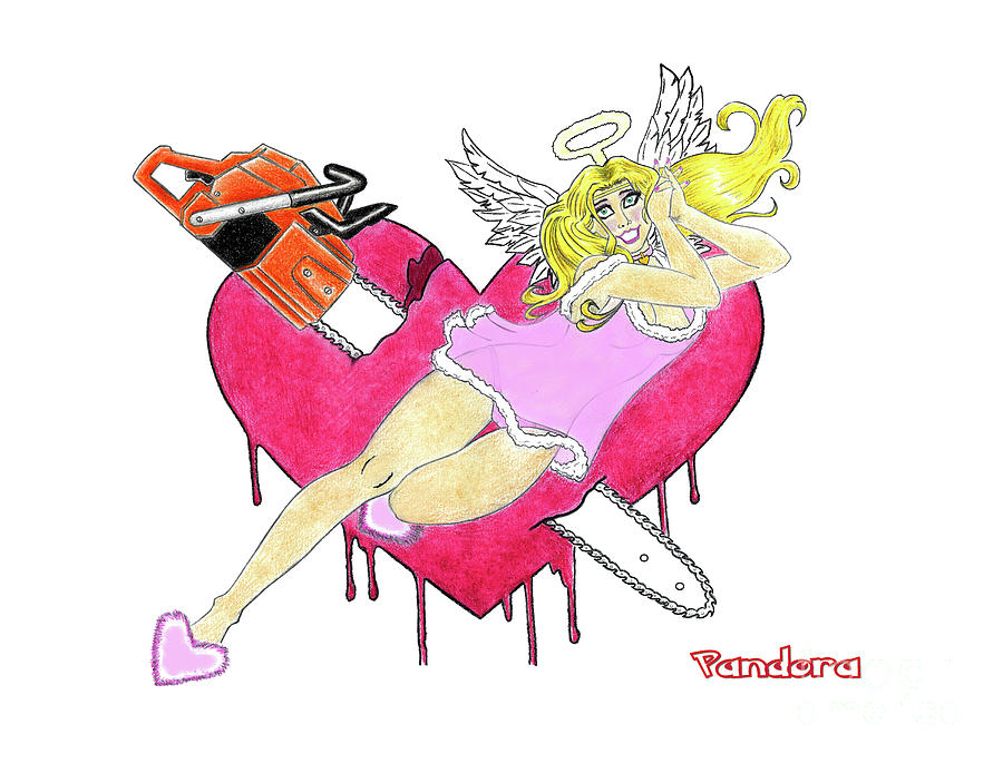 900x685 angel heartbreaker drawing - Pandora Drawing