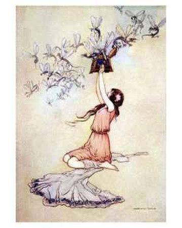 359x450 pandora's box art print - Pandoras Box Drawing