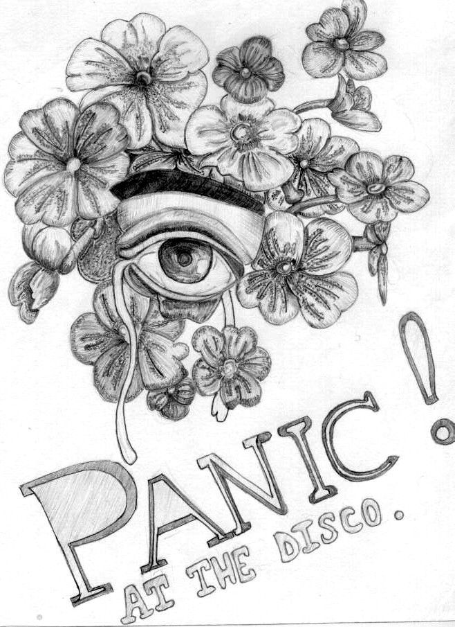 658x905 panic! at the disco art drawing art in panic - Panic At The Disco Drawings