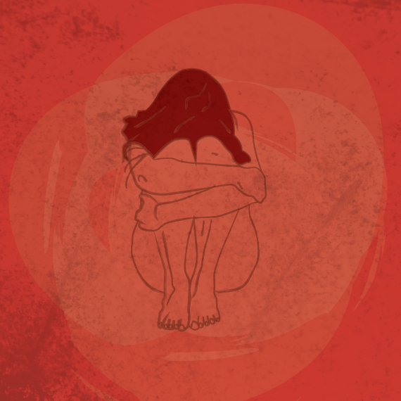 570x570 this is what a panic attack physically feels like huffpost life - Panic Drawing
