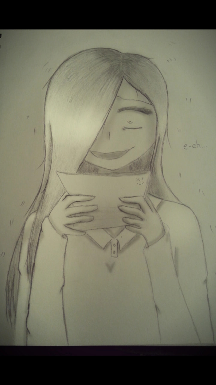 720x1280 panic pencil girl exams drawing - Panic Drawing