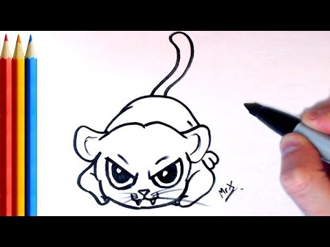 480x360 How To Draw Baby Panther - Panther Drawing Images