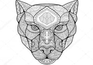 300x210 Decal Any Color Size Movie Rhetsystudiocom Drawings Draw Panthers - Panther Face Drawing