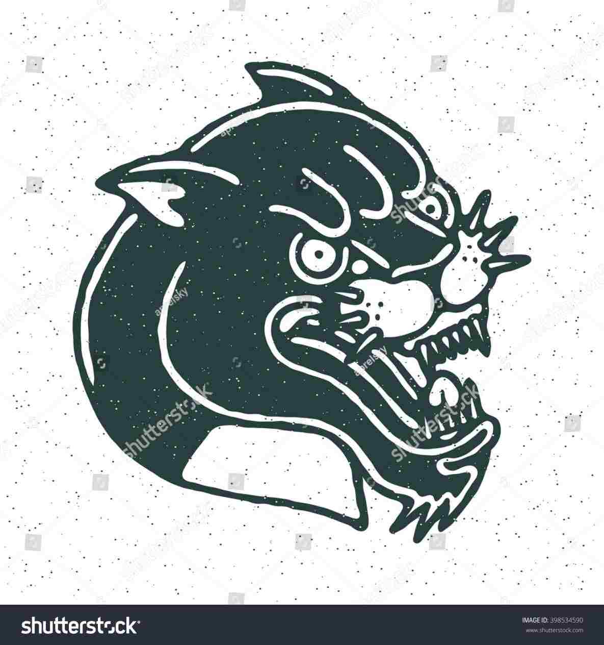 1185x1264 How To Draw A Panther Head - Panther Head Drawing