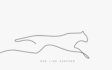 384x240 Search Photos Panther - Panther Line Drawing
