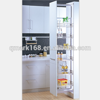 350x350 metal kitchen cabinet tall unit pull out basketkitchen pantry - Pantry Drawing