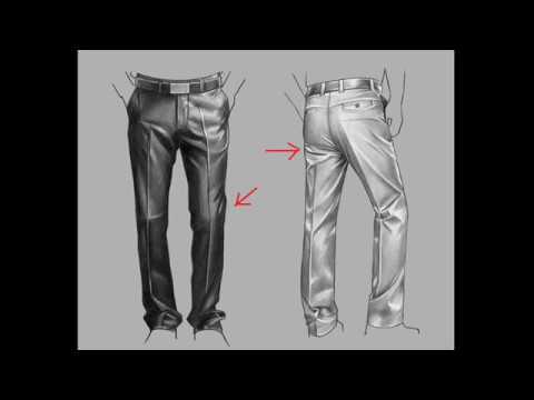 480x360 how to draw pants - Pants Drawing