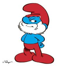 225x225 papa smurf - Papa Smurf Drawing
