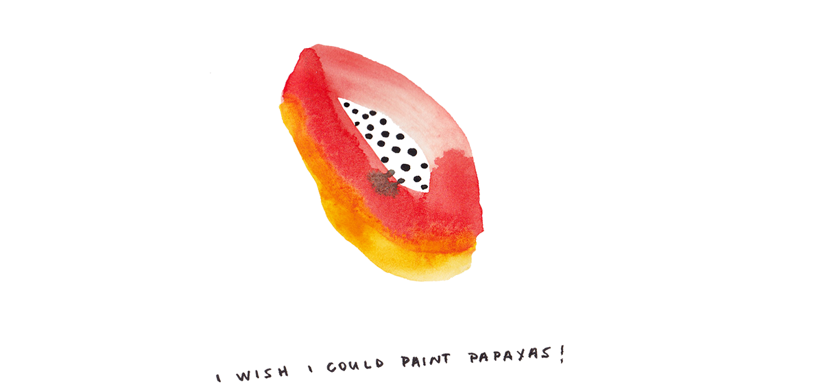 1200x567 Papaya Drawing Fruit Name Transparent Png Clipart Free Download - Papaya Fruit Drawing
