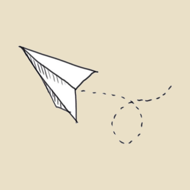 630x630 tumblr paper airplane - Paper Airplane Drawing Tumblr