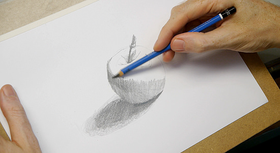550x301 how to shade a drawing - Paper And Pencil Drawing