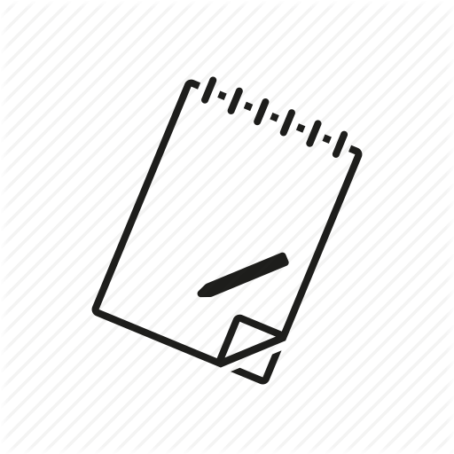 512x512 Art, Design, Paper, Pencil, Sketch, Sketch Pad Icon - Paper And Pencil Drawing