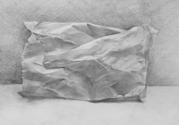 600x420 paper bag drawing - Paper Bag Drawing