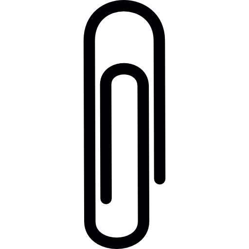 512x512 Paper Clip Drawing Icon - Paper Clip Drawing