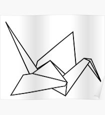 Paper Crane Drawing at PaintingValley.com | Explore collection of Paper