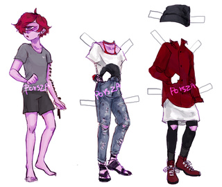 320x270 draw my paper doll oc lol - Paper Doll Drawing